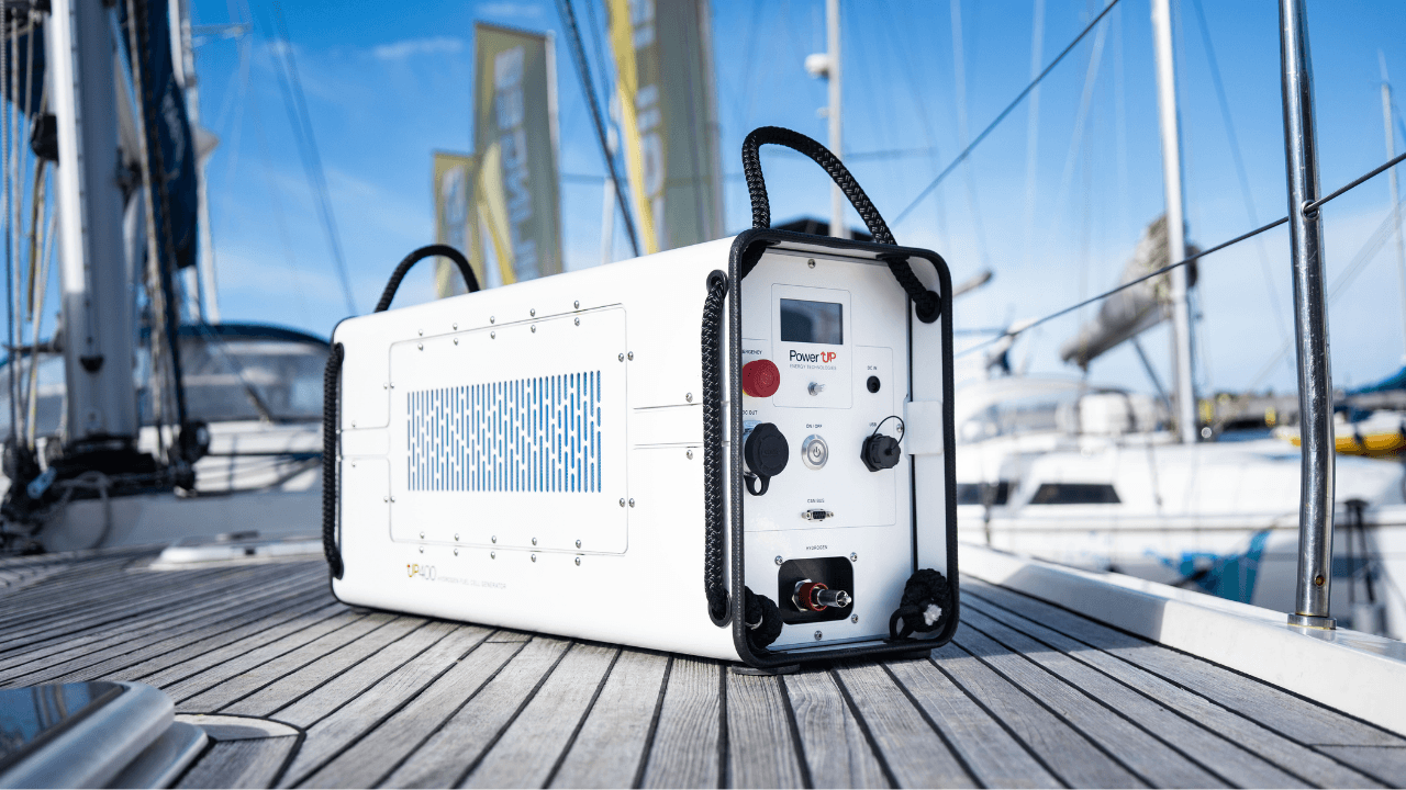 Silent sailing, noisy generators: Hydrogen startups PowerUP and H2Boat tackle yachting's diesel problem — Tech.eu