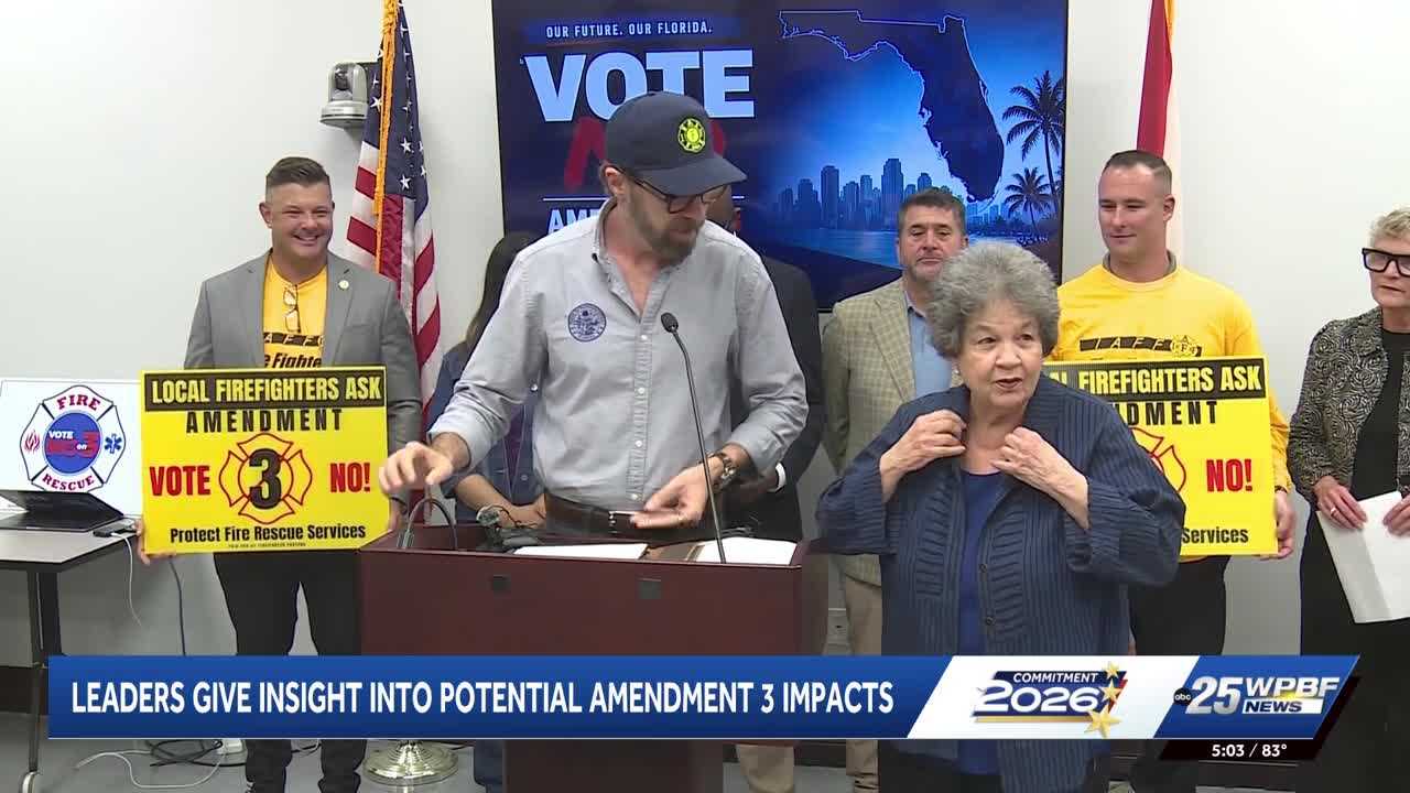 Florida officials discuss Amendment 3’s impact on property taxes and local services — WPBF West Palm Beach, Frankfurt Real Estate news